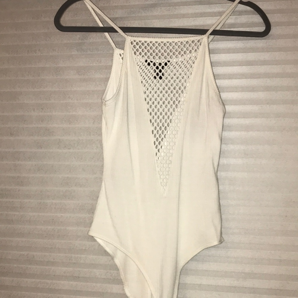 Forever 21 White Bodysuit